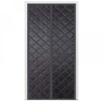 Rideau de porte isolant magn�tique, protection contre le froid, blocage de la lumi�re, isolation phonique, ...