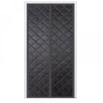 Rideau de porte isolant magn�tique, protection contre le froid, blocage de la lumi�re, isolation phonique, ...