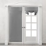 Rideaux de porte de salon et de chambre � coucher rideaux coupe - vent et isolants thermiques aucun per�age ...