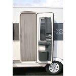 Rideau de porte en similicuir 60 x 200 cm moka - curtina4u