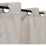 Atout ciel - rideau isolant thermique 140 x 240 cm beige