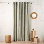 Rideau  sunset  en coton recyclé 145 x 280 cm - 145x280cm - vert kaki Rideau  sunset  en coton recyclé 145 x 280 cm - 145x280cm - vert kaki