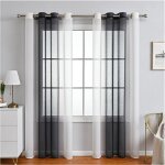 Rideaux voilage à rayures, voilages intérieurs avec oeillets, beaux voile rideau voilage fenetre chambre, ... Rideaux voilage à rayures, voilages intérieurs avec oeillets, beaux voile rideau voilage fenetre chambre, ...