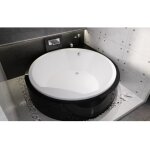 Riho - colorado baignoires rondes, � encastrer, 2 places, 180x53cm,