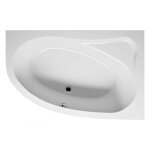 Riho - geta baignoire, asym�trique, version gauche, � encastrer, 1