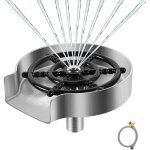 Rince verre en acier inoxydable pour �vier de cuisine - rondelle en m�tal, nettoyeur verre, accessoires ...