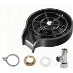 Rince - verres pour �vier de cuisine, nettoyant pour verres en acier inoxydable, lave - bouteilles de ...