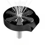 Rince verre evier, lave verre pour vier lavabo, rince verre brosse en verre pour vier de bar, en acier ...