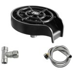 Jusch - rinceur de verre, kit de nettoyage rapide hydrojet, rinceuse  5 jets