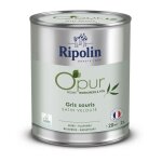 Ripolin - peinture couleur à base de résine biosourcée à 97% - satin - 2l - gris souris Ripolin - peinture couleur à base de résine biosourcée à 97% - satin - 2l - gris souris