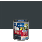 Ripolin - peinture pour fer extrieur - mat - 0, 25l - gris anthracite