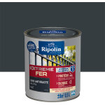 Ripolin - peinture pour fer extrieur - mat - 0, 5l - gris anthracite