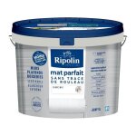 Ripolin - peinture murs & plafonds parfait 441725 - blanc - mat - 5 l
