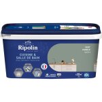 Ripolin - peinture murale spéciale cuisine et bain - satin - 2l - vert nobile Ripolin - peinture murale spéciale cuisine et bain - satin - 2l - vert nobile