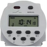 Rnemitery - 12v mini lcd num�rique lcd puissance programmateur hebdomadaire commutateur de relais minuterie ...