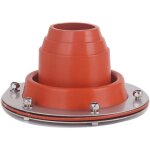 Rnemitery - chemine tuyau de pole joint, joint de tuyau de chemine, cric de pole de tente en silicone, ...