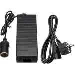 Rnemitery - convertisseur 220v 12v, adaptateur prise allume - cigare secteur electrique 120w, 10a ac ...