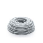 Fil de tondeuse en acier 3 mm x 45 mtres, fil de tondeuse, bobine de fil d'acier robuste pour dbroussailleus ...