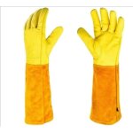 Rnemitery - gants de jardinage r�sistants aux coupures et aux �pines protection cuir gants de jardinage ...