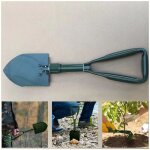 Rnemitery - pelle de jardinage en acier au carbone ultra - stable et haute r�sistance, pelle pliante ...