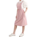 Robe - tablier vintage mignonne, tablier � bretelles crois�es dans le dos pour femme avec poches pour ...