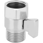 Robinet d'arr�t de douche, g1 / 2in pommeau de douche contr�le de d�bit robinet d'arr�t robinet �conomiseur ...