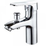 Robinet baignoire robinet monotrou � double usage chaud et froid alliage mitigeur de douche, robinet ...