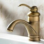 Ahlsen - robinet de baignoire rtro antique bassin europen chaud et froid vier de salle de bain mitigeur ...