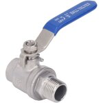 Jeffergarden robinet  bille npt  filetage mle femelle 1 / 2 pouces, en acier inoxydable, diamtre extrieur ...