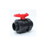 Robinet  bille en pvc i 50mm i 1 1 / 2 pour manchons  coller et raccords i robinet d'arrt i raccord ...