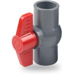 Robinet  boisseau sphrique en pvc, 40 mm, en plastique, raccords pour contrle et arrt du dbit, raccord ...