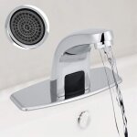 Robinet � capteur infrarouge, robinet � capteur automatique, robinet de salle de bain activ� par le mouvement ...