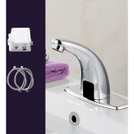 Robinet avec capteur, robinet infrarouge Économiseur d'eau de lavabo automatique à induction de salle ... Robinet avec capteur, robinet infrarouge Économiseur d'eau de lavabo automatique à induction de salle ...