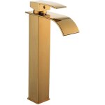 Lifcausal - robinet cascade robinet d'évier de salle de bains robinet d'eau de lavabo en laiton robinet ... Lifcausal - robinet cascade robinet d'évier de salle de bains robinet d'eau de lavabo en laiton robinet ...