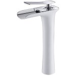 Forehill - robinet cascade moderne pour salle de bain robinet mitigeur monocommande de lavabo chaud et ...
