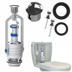 Robinet de chasse d'eau + kit de r�paration universel pour cersanit roca