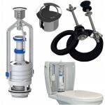 Robinet de chasse d'eau + kit de r�paration universel pour wc cersanit