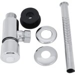 Robinet de chasse d'eau pour urinoir, bouton - poussoir mural chrom, armoire  retardement manuel, fermeture ...