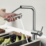 Zamery - robinet cuisine douchette avec 2 modes de pulvrisation, mitigeur cuisine avec douchette extractible ...