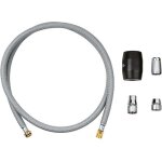 Robinet de cuisine flexible avec douchette extractible, compatible avec les derniers modles de robinets ...
