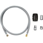 Robinet de cuisine flexible avec douchette extractible, compatible avec les derniers mod�les de robinets ...