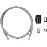 Robinet cuisine flexible avec douchette extractible - compatible grohe, nylon tress�, haute qualit�, ...