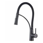 Forehill - robinet de cuisine flexible mitigeur vier avec douchette extractible rotatif  360 froid ...