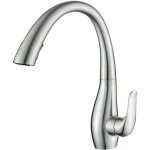 Robinet de cuisine lavabo Évier cuisine inox brossé extractible caché robinet chaud et froid Robinet de cuisine lavabo Évier cuisine inox brossé extractible caché robinet chaud et froid