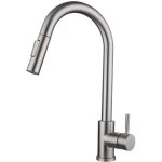 Robinet cuisine, mitigeur cuisine douchette, pivotant � 360� d'�vier � arc �lev� pulv�risateur escamotable ...