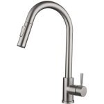 Robinet cuisine, mitigeur cuisine douchette, pivotant � 360� d'�vier � arc �lev� pulv�risateur escamotable ...