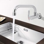 Gistuch - robinet de cuisine mural simple robinet d'eau froide mitigeur robinet d'�vier de cuisine g1 ...