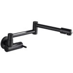 Robinet cuisine mural, tlescopique rabattable, robinet mural noir, robinet mural laiton, mitigeur mural, ...