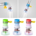 Robinet de cuisine rotatif et r�tractable universel avec rallonge filtre anti �claboussures pour �vier ...