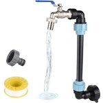 Robinet cuve 1000l laiton connecteur cuve 1000l adaptateur de rservoir ibc adaptateur cuve s60x6 filetage ...